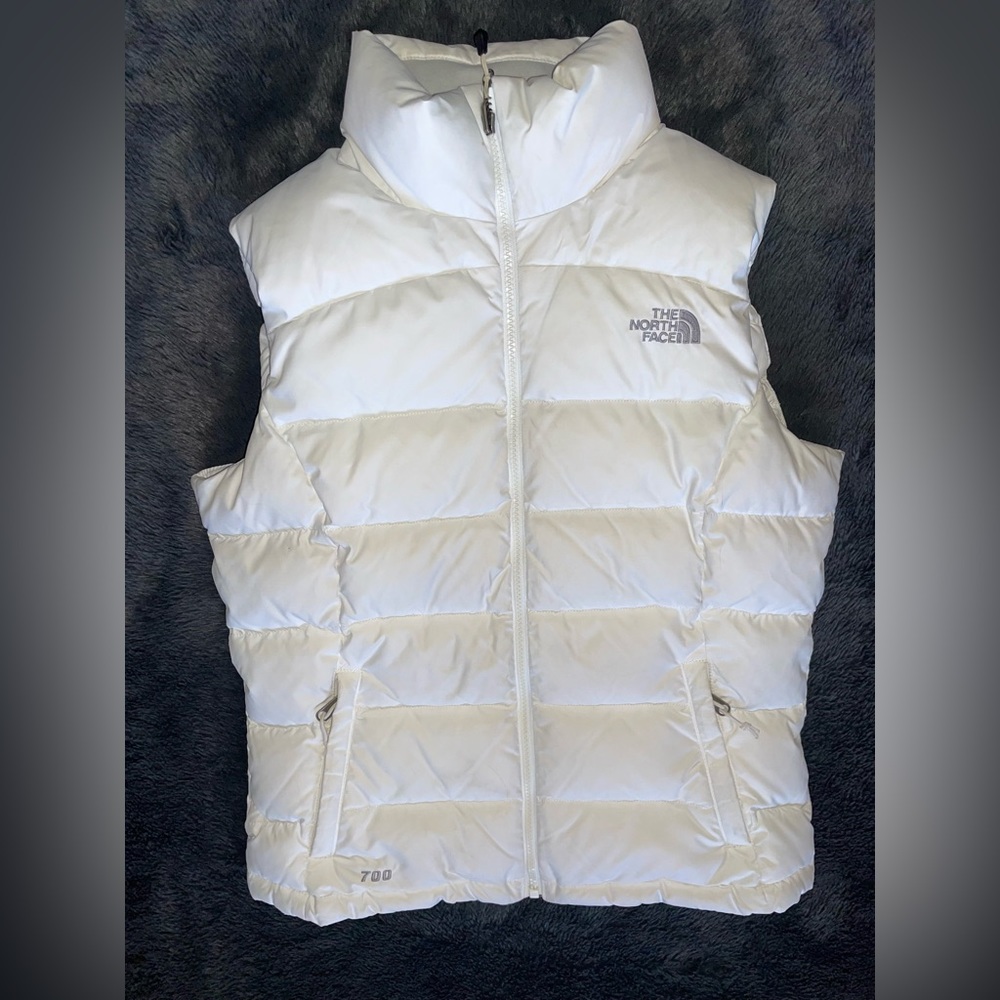 Women’s North Face White Vest